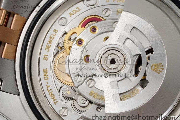 Jubilee Edition Dial VR3235 904L JDF RG V2 Steel Diamonds SS 41 RG Bracelet SS 1:1 Best DateJust Brown on 0828